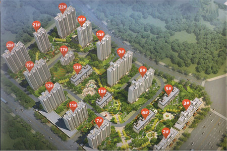 城北翠湖天地3室2厅1卫139万101m2出售